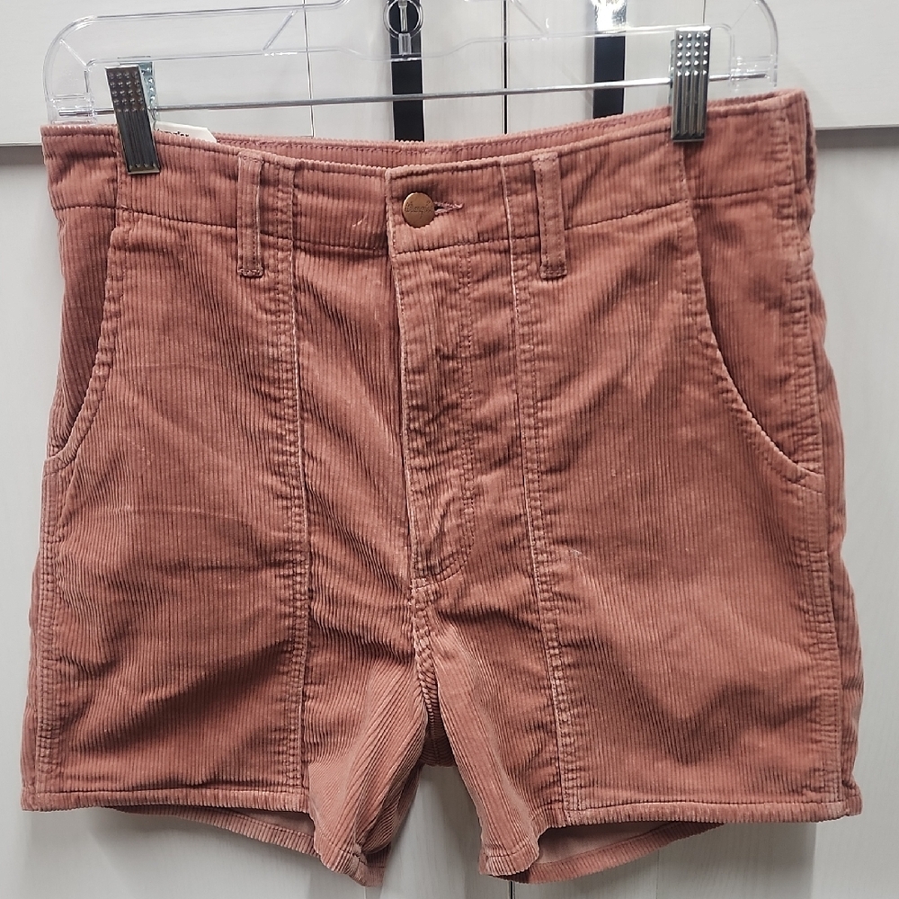 Wrangler Women's Corduroy Jean Shorts - Pink